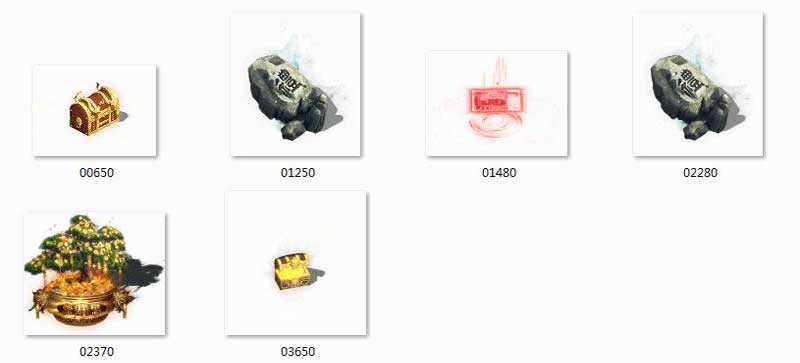 宝箱自定义动态NPC超清素材