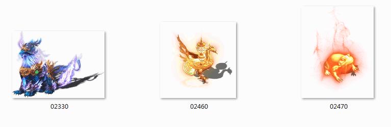 宠物坐骑自定义动态NPC超清素材