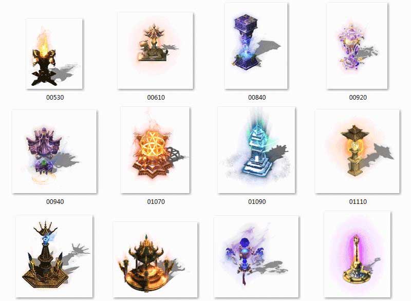 灯塔自定义动态超清NPC素材