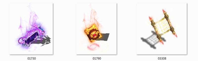 天书自定义动态NPC超清素材