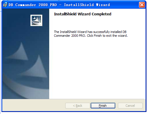 点击FINISH(安装完成)