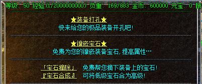 帝狮传奇NPC功能展示