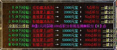 帝国合击功能展示图