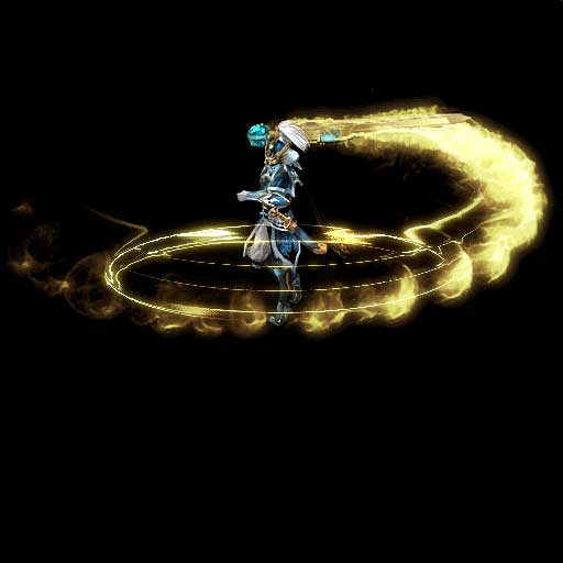 千牛卫统领人形怪物传奇私服素材