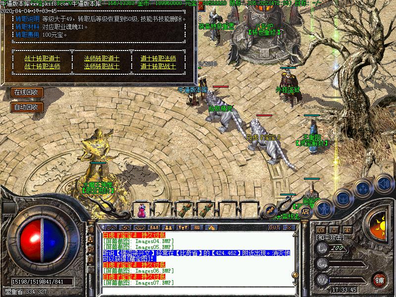 宠物铭文版本NPC功能展示