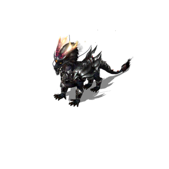 传奇黑麒麟坐骑素材