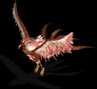 凤凰坐骑复古传奇素材