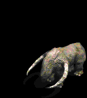 灰色大象坐骑复古传奇素材