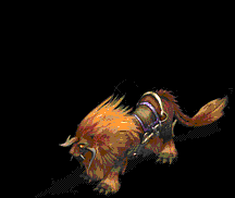 棕色独角狮坐骑复古传奇素材