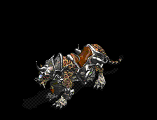 黄豹铠甲坐骑复古传奇素材