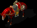 小红马传奇复古坐骑素材