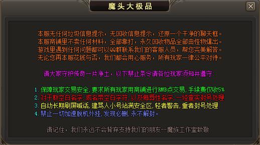 魔头大极品功能展示