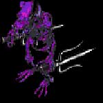 紫色骷髅精灵-传奇私服怪物素材