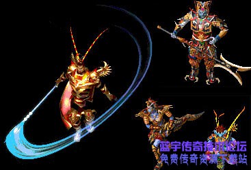 四大天王展示图